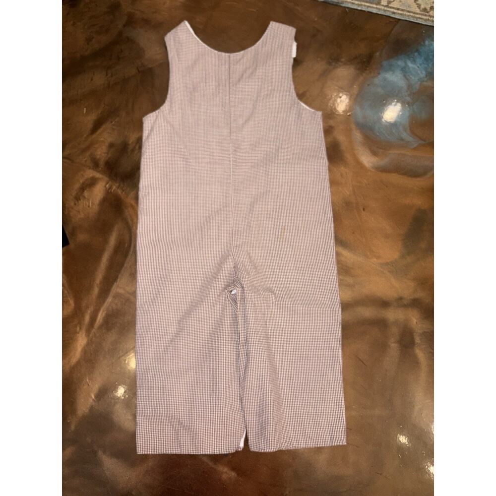 Stellybelly Fox Applique Jon Jon/Longall/Romper 3T Vintage - Picture 3 of 3
